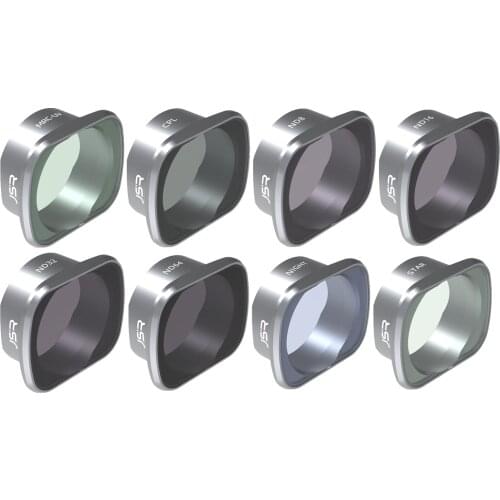 8in1 Camera Lens Filters Set UV CPL ND 8/16/32/64 for DJI FPV Combo Drone