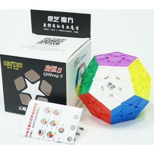 Genuine QiYi Mofangge QiHeng S WuMoFang Sculpture Stickerless Twist puzzle Learning Educational Toys Drop Shipping