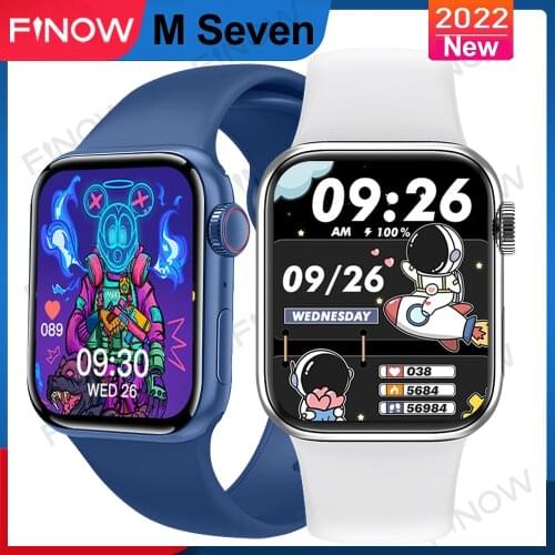 Finow Smart Watch iwo Series 7 IWO7 IP68 Waterproof relogio 1.82 inch Infinite Screen Smartwatch for Apple Xiaomi Phone PK N76