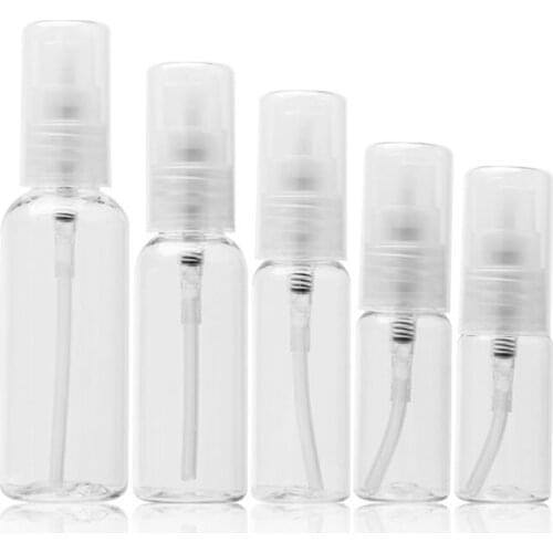10ml/15ml/20ml/30ml/50ml 50pcs/lot Clear Mini Empty Portable Travel Lotion Bottles Cosmetic Container Shampoo Shower Gel Bottles