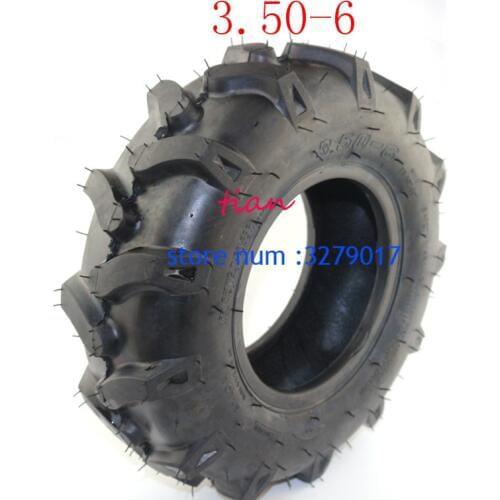 3.50-6 tire Tractor Tyre Wheel For ATV Quad Lawn Mower Garden Tractor rotary cultivator 3.50-6.5 thickening vacuum tyre