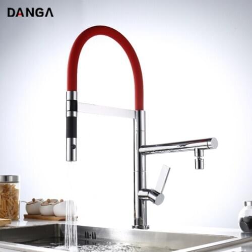 Kitchen Faucet Brass Sink Tap Bathroom Mixer Universal Nozzle Cold and Hot European Style Faucet Multifunctional Shower Head