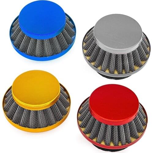 Motorcycle 44mm Steel Air Filter For 2 Stroke 47cc 49cc Engine Carburetor Chinese Mini Moto ATV Quad Pocket Dirt Bike