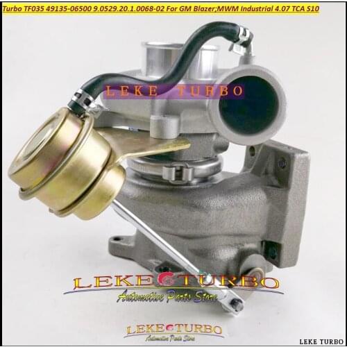 TF035 49135-06500 9.0529.20.1.0068-02 Turbo 49135 06500 For GM Blazer For MWM Industrial 4.07 TCA S10 4913506500 90529201006802