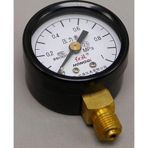 High Quaility Y-40 Ordinary Axial Pressure Gauge Range:0-1Mpa