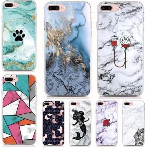 For OPPO realme 7 5 3 pro 6 7i 6i 5i C3i C3 2 Q Q2 Case Print Marble Cover Coque Shell Phone Cases