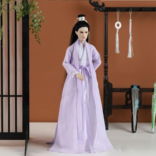 1/6 Figure Doll OB27 1/4 1/3 BJD Clothes Ancient Costume Hanfu Dress Samurai Outfit For BJD/SD ID75 Strong Uncle 80cm Doll B0271