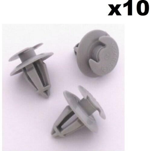 10x For Skoda / Volkswagen FORVW Interior Trim & Door Card Panel Fastener Clips