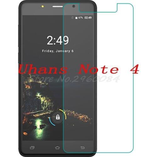 2PCS NEW Screen Protector mobile phone For Uhans Note 4 Note4 9H Tempered Glass Film Protective Screen Cover