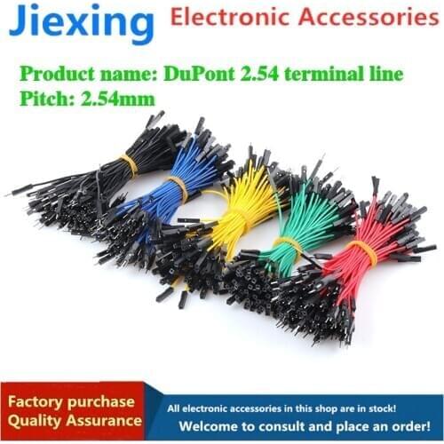 20 pieces of Dupont wire 10cm / 20cm / 30cm female to female / male to female / male to male 1007-24# electronic wire 2.54 termi