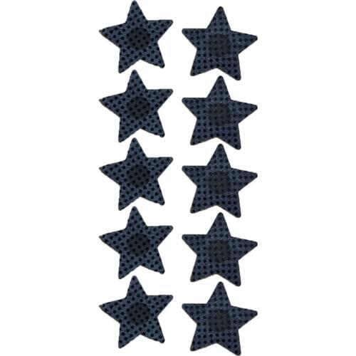 5Pairs Disposable Stars Nipple Stickers Invisible Breast Cover Lingerie Pasties