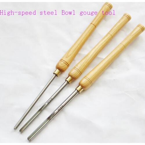 A2001 A2002 A2003 High-speed steel woodworking Bowl gouge tool,Round knife,DIY woodworking lathe cutting tool