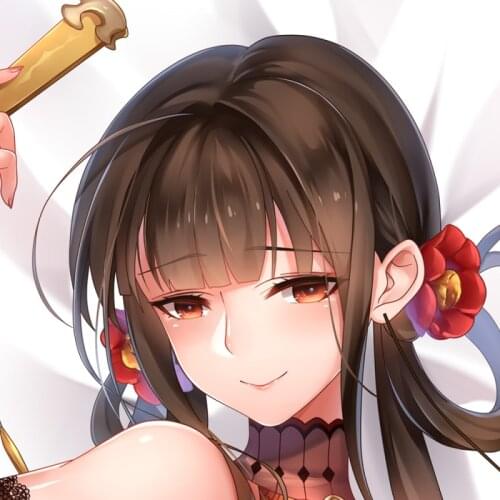 Anime Girls Frontline DSR50 Red Peony Cosplay Dakimakura 2WAY Hugging Body Pillow Case Japanese Otaku Pillow Cushion Cover Gifts