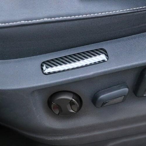 Auto Stainless Steel Electric Seat Memory Adjustment Button Switch Decorative Sticker For Skoda Karoq Car Interior Accessories