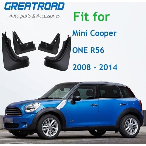 CAR Splash Guards Mud Guards Mud Flaps FENDER FIT FOR 2008-2014 Mini Cooper ONE R56