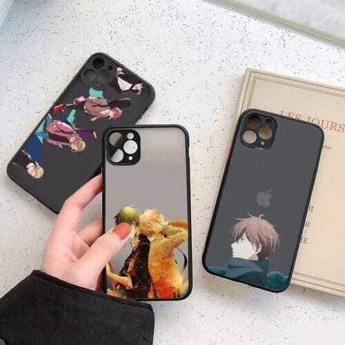 Given Anime Phone Case For iphone 12 11 7 8 plus mini x xs xr pro max matte transparent cover