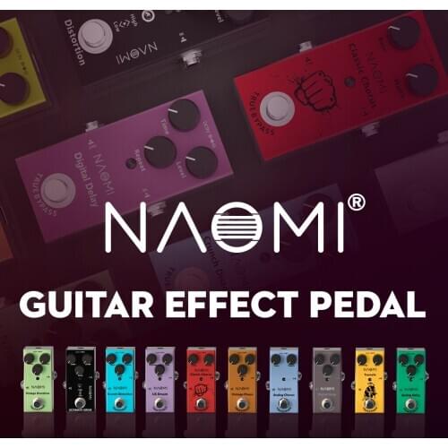 Guitar Effect Pedal Overdrive Analog Chorus Guitar Mini Effect Pedal DC 9V True Bypass Electric Guitar Musical Instrument Access