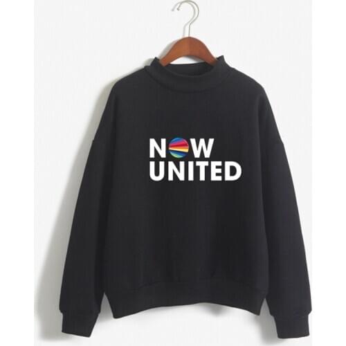 2020 Now United - Better Album Cat Hoodie Women Better Now United Lyrics Pullover Girl Kawaii Harajuku Tracksui