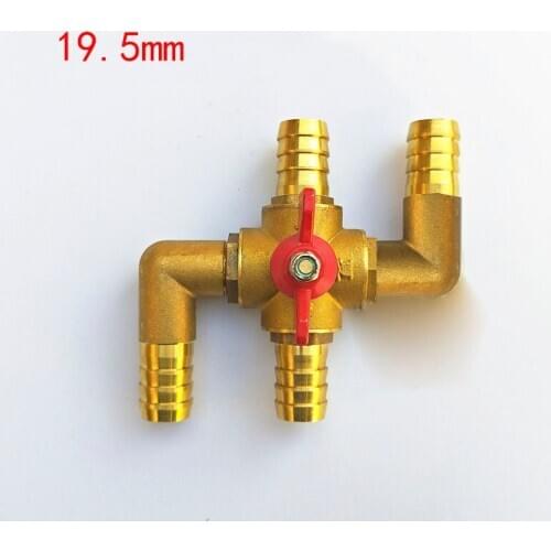 Brass four-way valve For automobile heating &air-conditioning system H type water way four-way valve