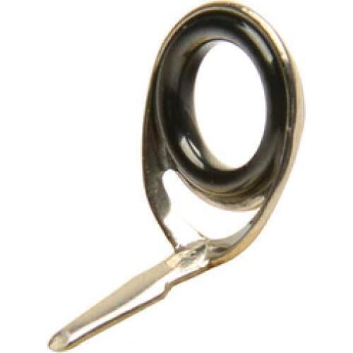 Silver KT & KL #4/#5/#5.5/#6/#8/#10/#12 ---Silver color frame with Alconite Ring 10pcs Repare guides fishing rod guides