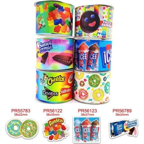 2020 new arrival 3 inch grosgrain ribbon wholesale Printed cartoon character ribbon 43893