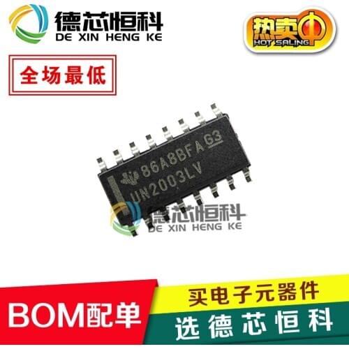 New original ULN2003LVDR ULN2003LV UN2003LV driver SMD SOP-16 straight shot