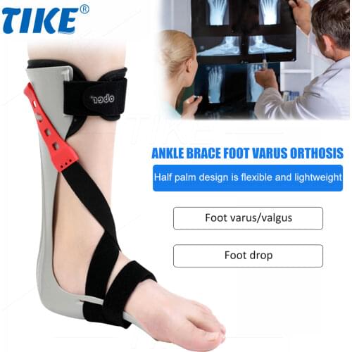 TIKE AFO Upgrad Foot Drop Support Splint Ankle Foot Orthosis Brace Stroke Foot Drops Charcot Achilles Tendon Contracture Disease