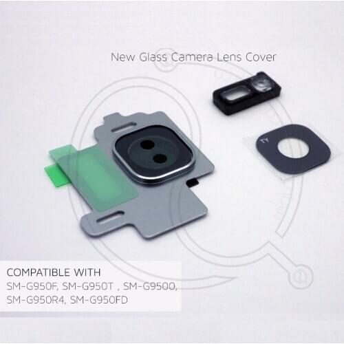 For Samsung Galaxy S8 G950 G950F Original Mobile Phone Housing Back Camera Glass Lens Cover For Samsung S8 Plus G955 G955F