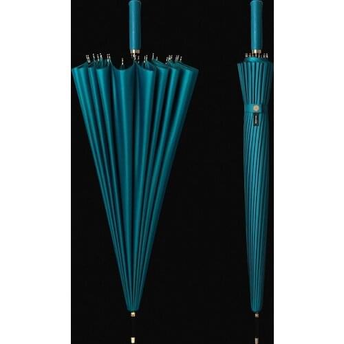 Luxury Long Handle Umbrella Large Uv Protection Windproof Business Adult Umbrella Fashion Paraguas Mujer Rain Gear BD50UU