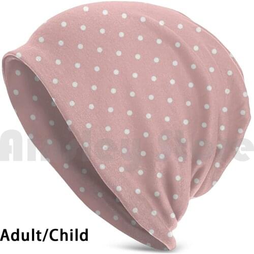 Carnation Pink And White Micro Mini Polka Dot Hat 2118 Hat Pink And White Mini Dot Polka Dot