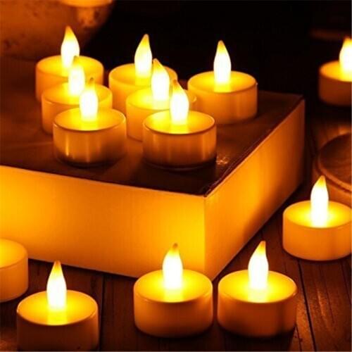 Candles Led Battery Powered Tea Lights 6pc Realistic Flameless velas decorativas bougies decoratives maison swiece dekoracyjne 2