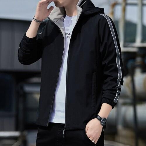 UANK Hooded Jackets For Men