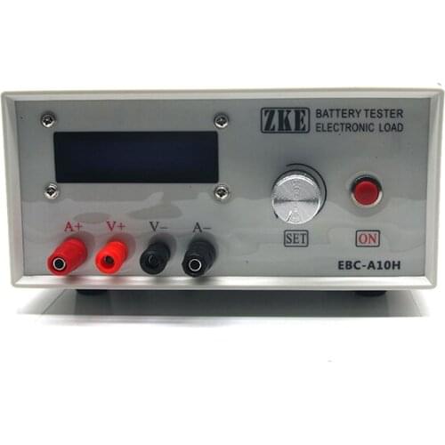 EBC-A10H Multifunction Electronic Load Tester 0-30V12V Battery Capacity Power Bank and DC Power Supply Test 10A 150W