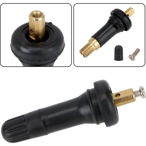 Anti-explosion Snap Car Rubber Valve Stem In Tire Valve Stems Snap Tire Pressure Monitoring System Auto Parts TPMS Service
