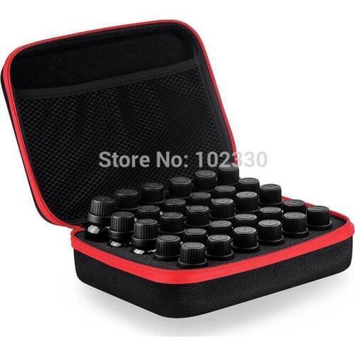 10pcs Essential Oil Case 30 Bottles 5ML10ML 15ML Perfume Oil Essential Oil Box Travel Portable Carrying Holder Bag