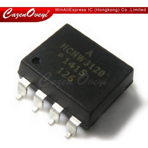 10pcs/lot HCNW3120 HCNW-3120 AHCNW3120 SOP-8 HCNW3120 DIP8 Optical isolator photoelectric coupler In Stock