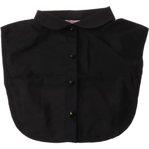 29 Styles Womens Detachable Fake False Collar Solid Color Retro Plaid Check Chiffon Half Shirt Blouse Adjust Clothes Accessories