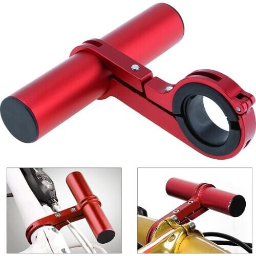 Aluminum Alloy Cycling Mountain Bicycle Handlebar Extender Bracket Holder Stander with One Mount for Cycling