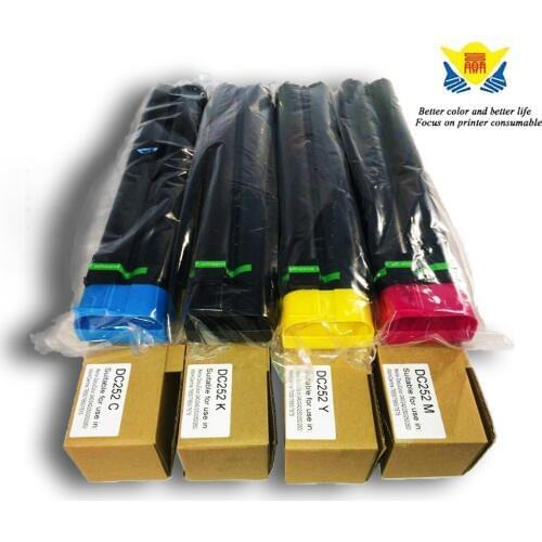 JIANYINGCHEN Compatible Color Toner Cartridge For Xeroxs DocuCentre C5540 Docucolor 240 250 242 WorkCentre 7655 (4pcs/Lot)