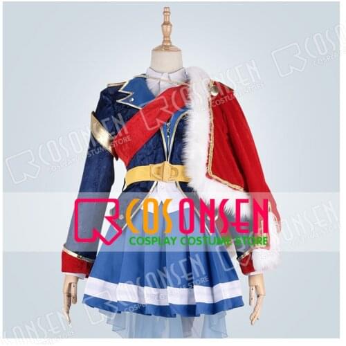 Junna Hoshimi Revue Starlight Uniform Cosplay Costume new Full Set All Sizes COSPLAYONSEN adult costume