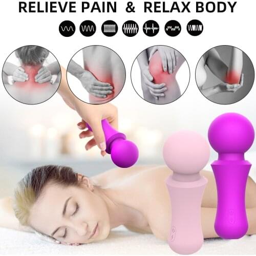 Strong Powerful Massager AV Vibrator For Woman G Spot Magic Wand Clitoris Stimulator Sex Toys Adult Vibrating Dildo Sex Products