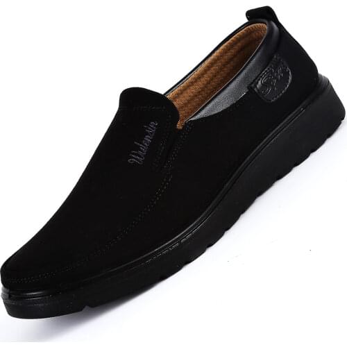 2021 High Quality NEW Listed Brand Men Shoes Canvas Loafers Shoes Breathable Spring Autumn Casual Outdoor Non Slip Men Sneakers