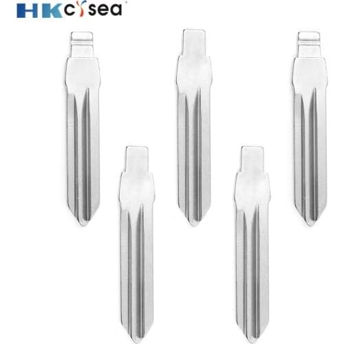 HKCYSEA KD#87 KD Remote Uncut Blank Metal Blade Type #87 for Chery M11 Car Key Remote Blade Replacement