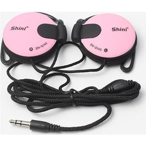 Sports Stereo Headphones 3.5mm Headset Ear Hook Bass Earphone For Mp3 Computer Mobile Phone Telephone for Xiaomi iPhone Samsung