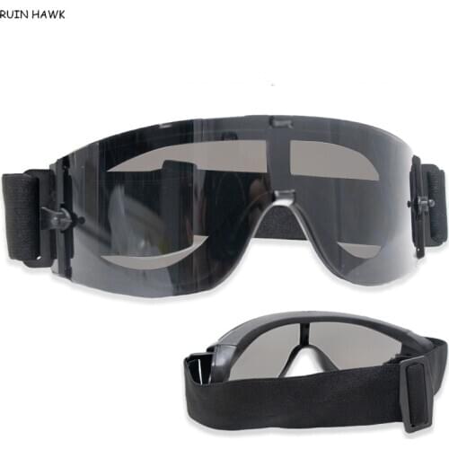 Military Gear Tactical Goggles X800 Glasses Outdoor Motorcycle Hiking Sunglasses Army Hunting Shooting Paintball Airsoft Eyewear