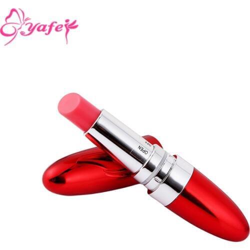 Sexy Lipstick vibrator Mini Bullet Vibration G Spot Dildo jump egg Wand Massager Nipple clitrol Erotic sex toy for Women