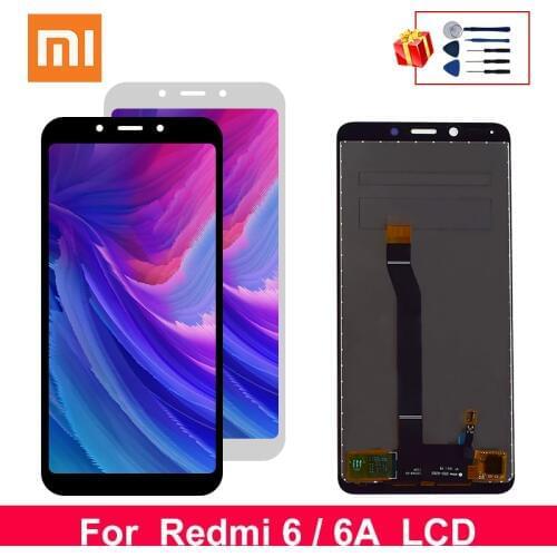 5.45" For Xiaomi Redmi 6 LCD Display Screen Touch Digitizer Replace Assembly Parts For Xiaomi Redmi 6A Display