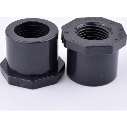 1~10Pcs UPVC Pipe Reducing Connector Complement Core Female Thread Direct Aquarium Garden Irrigation Hydroponics Frame