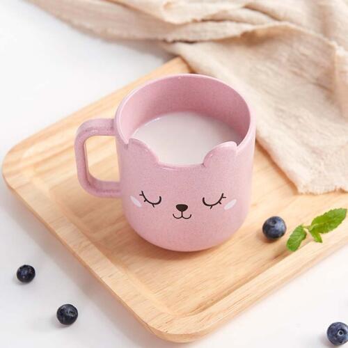 1pcs 320ml Baby Cartoon Tooth Brush Cups Wash Cups Water Cups For Children Kids Learn Drink Feeding Mug