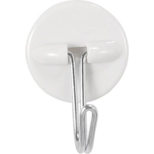 10/20/50Pcs Hooks Strong Self Adhesive Door Wall Hangers Stainless Steel Hook Sucker for Kitchen Bathroom Storage Hook